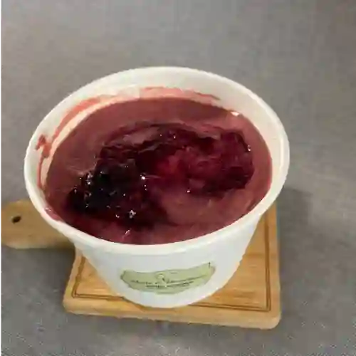 Helado Végano de Frutos Rojos