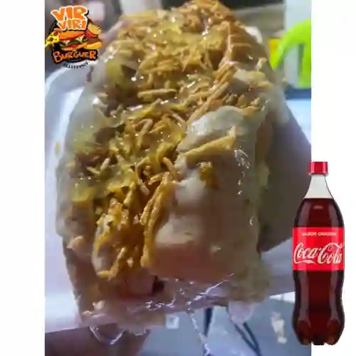 Combo Perro Super + Cocacola
