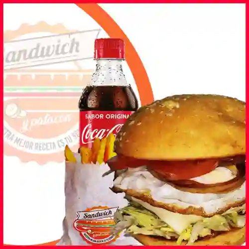 Combo Hamburguesa Colombiana