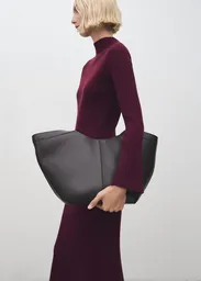 Vestido Kikita Vino Talla XS Mujer Mango