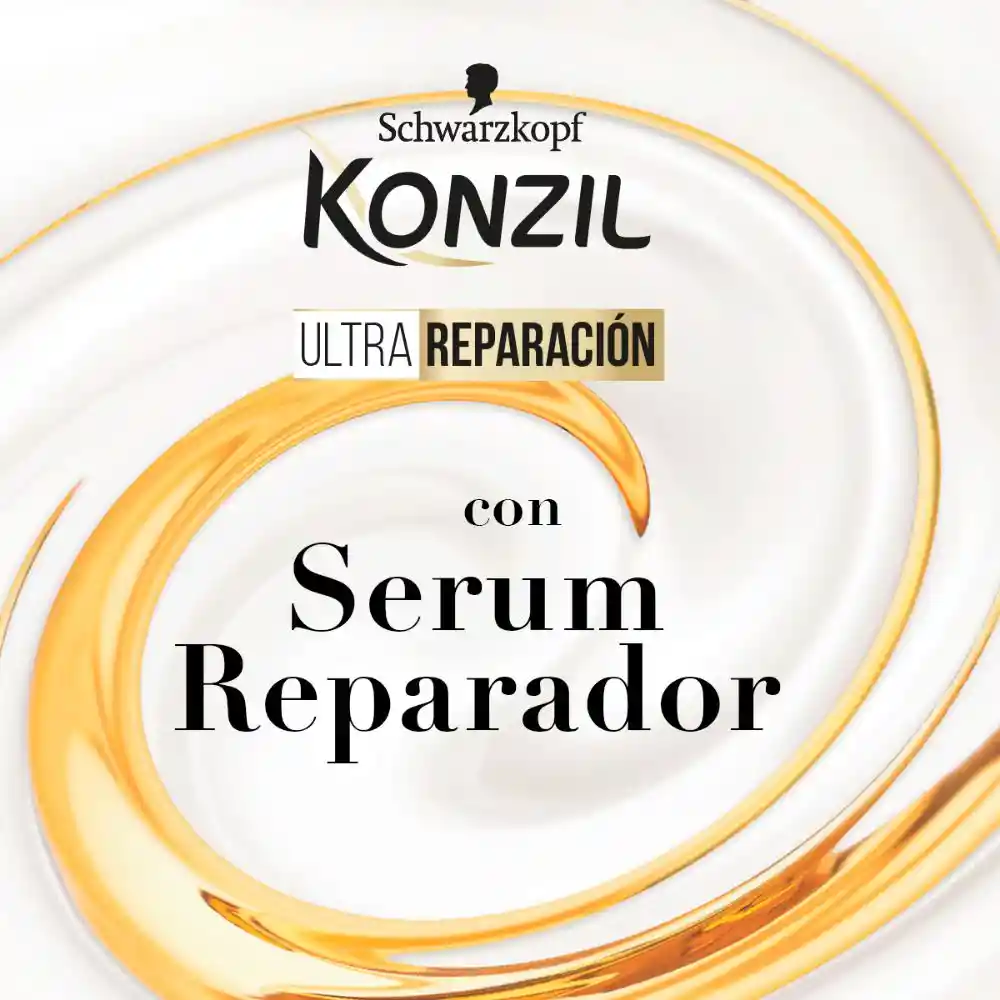 Konzil Shampoo Ultra Reparación Restauración 