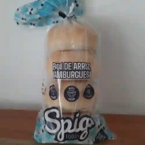 Pan de Arroz Hamburguesa Spiga