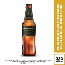 Club Colombia Cerveza Esmeralda 330 mL