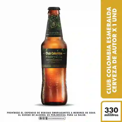 Club Colombia Cerveza Esmeralda 330 mL