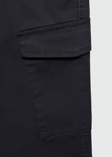 Pantalón Cargo6 Antracita Talla 23 Niños Mango