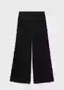 Pantalón Catleen Negro Talla XS  Mujer Mango