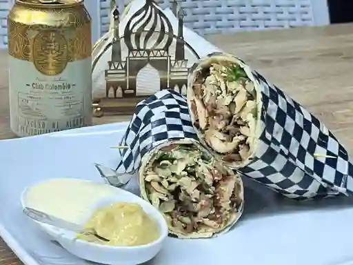 Combo (2) Shawarmas Pollo (c/u 300grms)