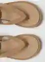 Sandalias Sue Arena Talla 39 Mujer Mango