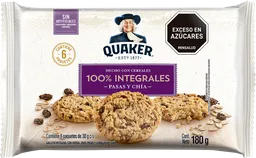 Quaker Galletas Avena Pasas 30 g Pack X6