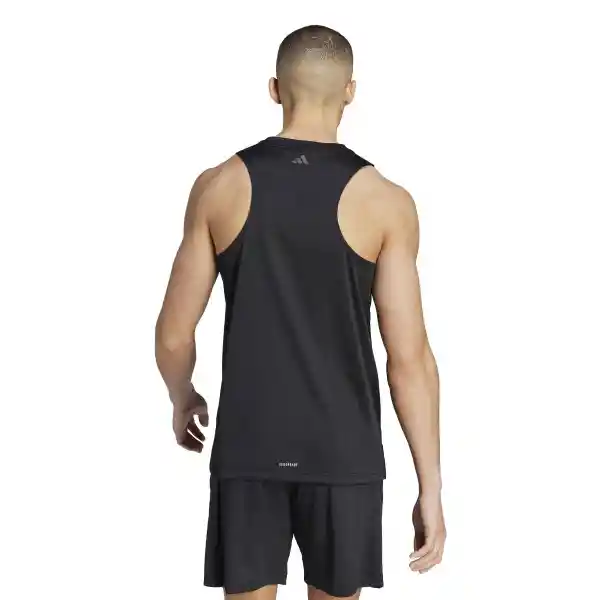 Adidas Camiseta Hiit Entry Para Hombre Negro Talla XL