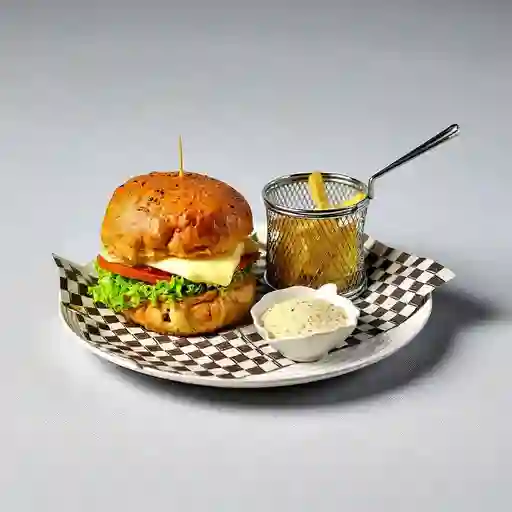 Hamburguesa Carbón Sencilla