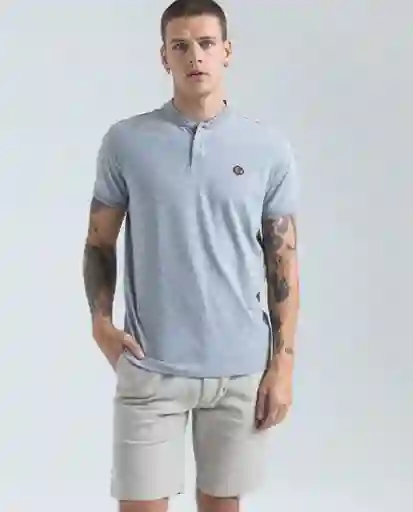 Camiseta Hombre Gris Talla S 800D006 Americanino