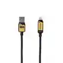 Cable de Carga Rápida y Datos 8 Pins Serie dc Batman Miniso