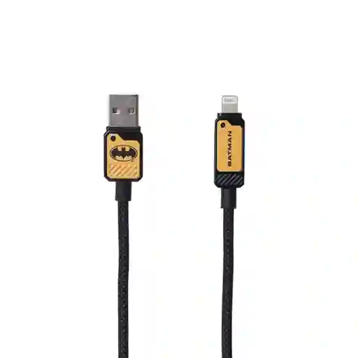 Cable de Carga Rápida y Datos 8 Pins Serie dc Batman Miniso