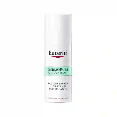 Eucerin Fluido Facial Hidratante Matificante Dermo Pure 50 mL