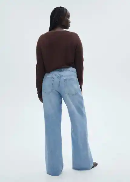 Jean Danila Tejano Medio Talla 32 Mujer Mango