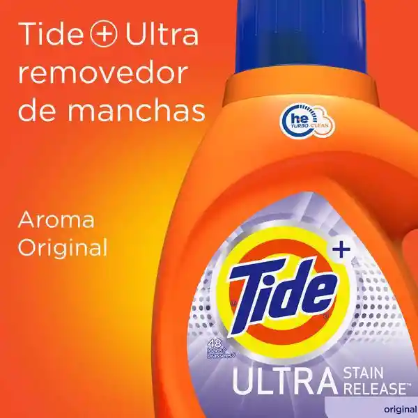 Tide Detergente Líquido Ultra Stain Release Original