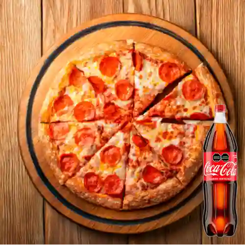 Combo Pizza Especial Mediana +Cocacola Orig 1.5l