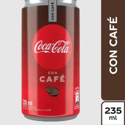 Coca Cola con Café en Lata 235 ml