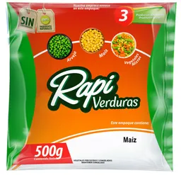 Rapi Verduras Vegetales Precocidos Congelados