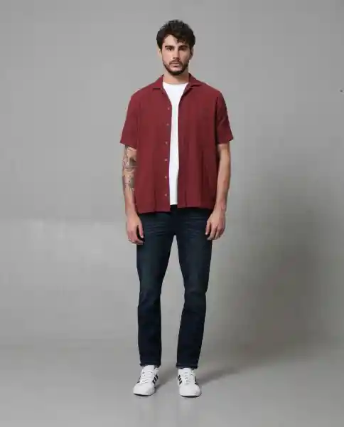 Camisa Hombre Rojo M 113G004_ROJ191629 Rifle