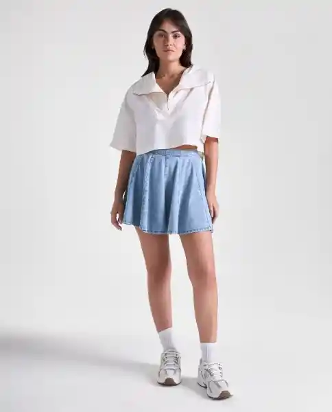 Camisa Mujer Crudo Talla M 619G000_CRU110105 Americanino