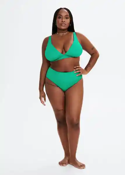 Braga Galap1 Verde Pastel Talla 28 Mujer Mango