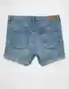 Short Mujer Azul Talla 10 8189851 American Eagle