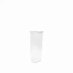Recipiente Hermético Blanco Largo 1800 mL Ambiente Gourmet