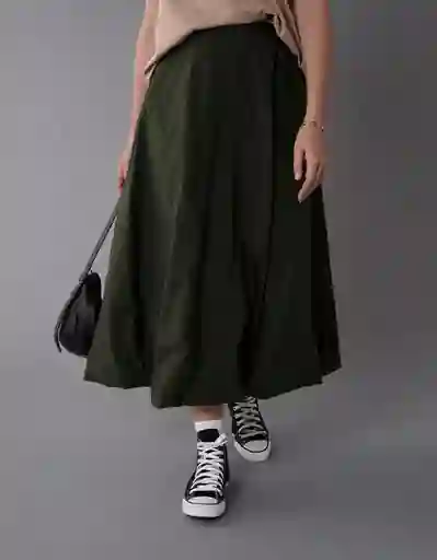 Falda Mujer Verde Talla: MEDIUM 5116309 American Eagle