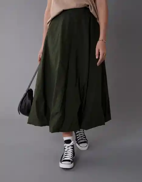 Falda Mujer Verde Talla: MEDIUM 5116309 American Eagle