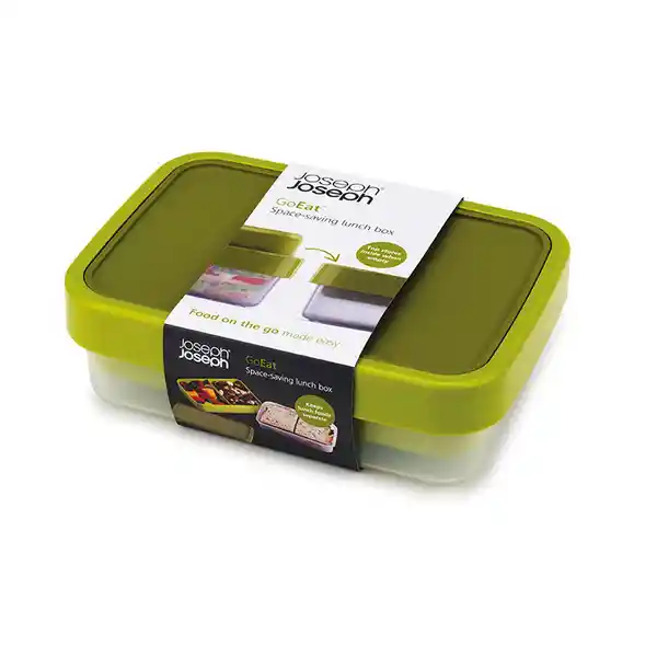 Joseph Joseph Recipiente Goeat Rectangular 2 en 1 Verde