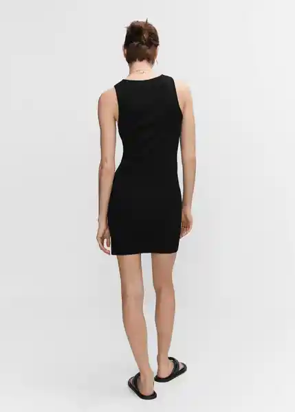 Vestido Hernan Negro Talla XS Mujer Mango