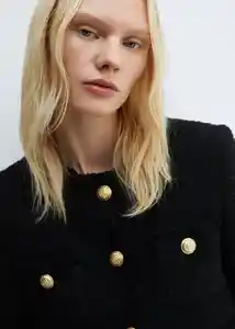 Chaqueta Wintour Negro Talla S Mujer Mango