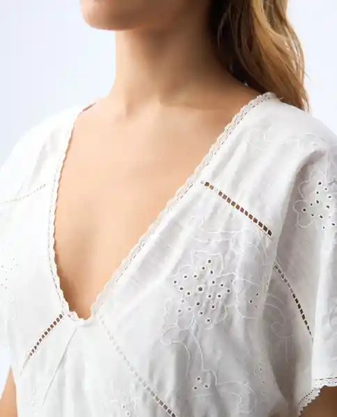 Vestido Mujer Crudo Talla M 671G000_CRU110605 Americanino