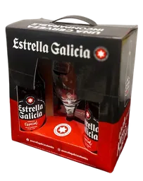 Estrella Galicia Kit Cerveza + Vaso