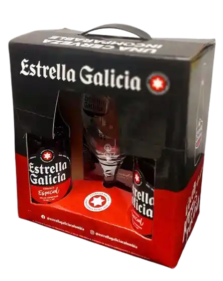 Estrella Galicia Kit Cerveza + Vaso