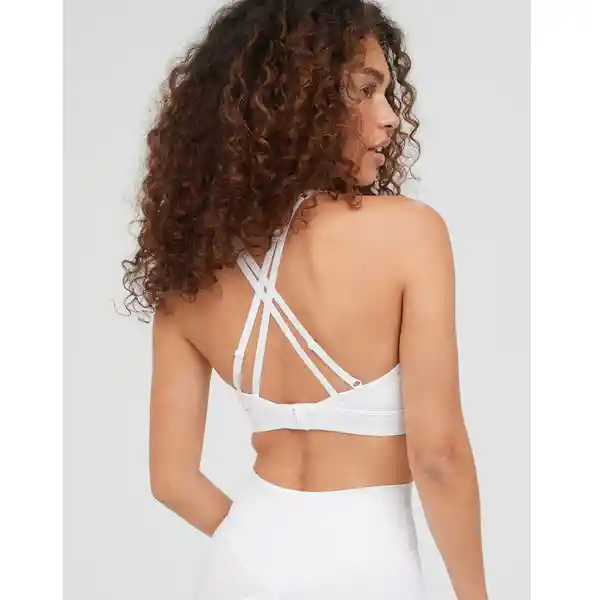 Top Deportivo Aerie Blanco Talla X-LARGE American Eagle