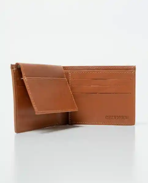 Billetera Trifold Legend Café Tostado Medio Chevignon