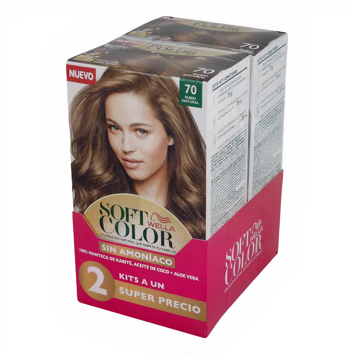 Soft Color Tinte Capilar Tono Rubio Natural 70 2 und