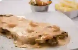 Pechuga en Salsa De Camarones