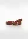 Cinturón Mestuds Marrón Talla L Mujer Mango