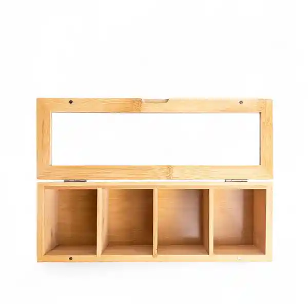 Caja Para el té en Bambú 26 cm Ambiente Gourmet
