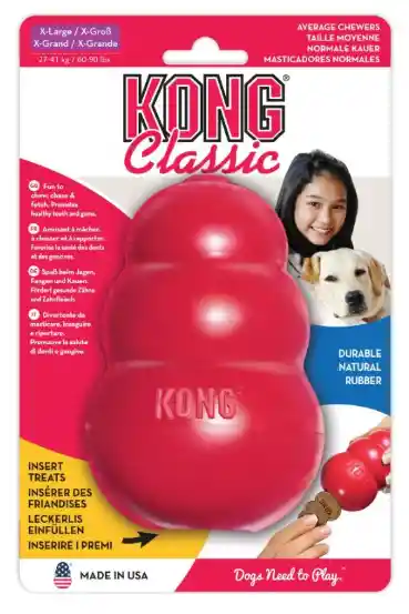 Juguete Porta Snacks Extra Grande Kong Classic