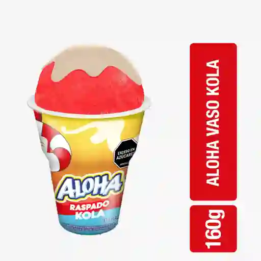 Raspado Aloha Vaso Kola 160 g