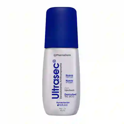 Ultrasec Desodorante Humectación Natural en Roll On