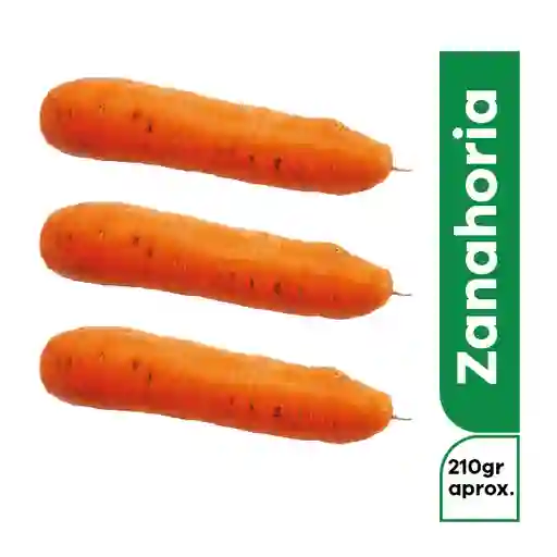 3 x Zanahoria