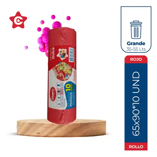Charly Bolsa Basura con Aroma a Chicle 