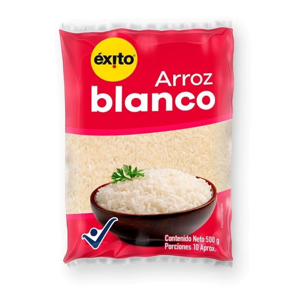 Arroz Blanco Éxito Marca Propia 500 g