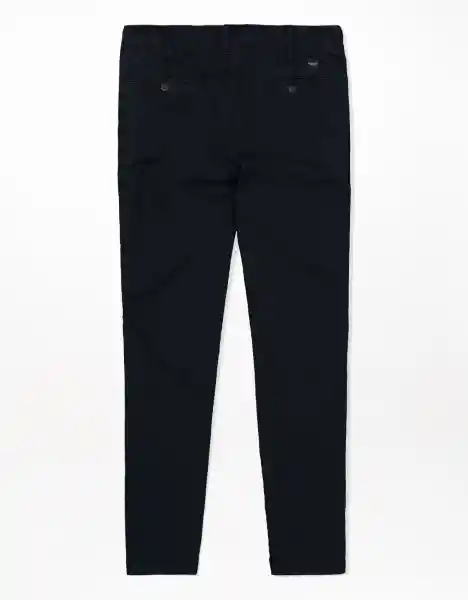 American Eagle Pantalón Slim Flex Deportivo Naval Talla 33 x 32